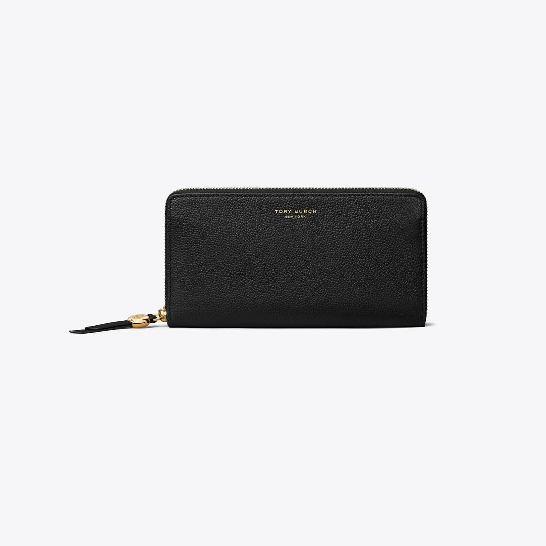 Tory Burch Romy Zip Continental Wallet Black