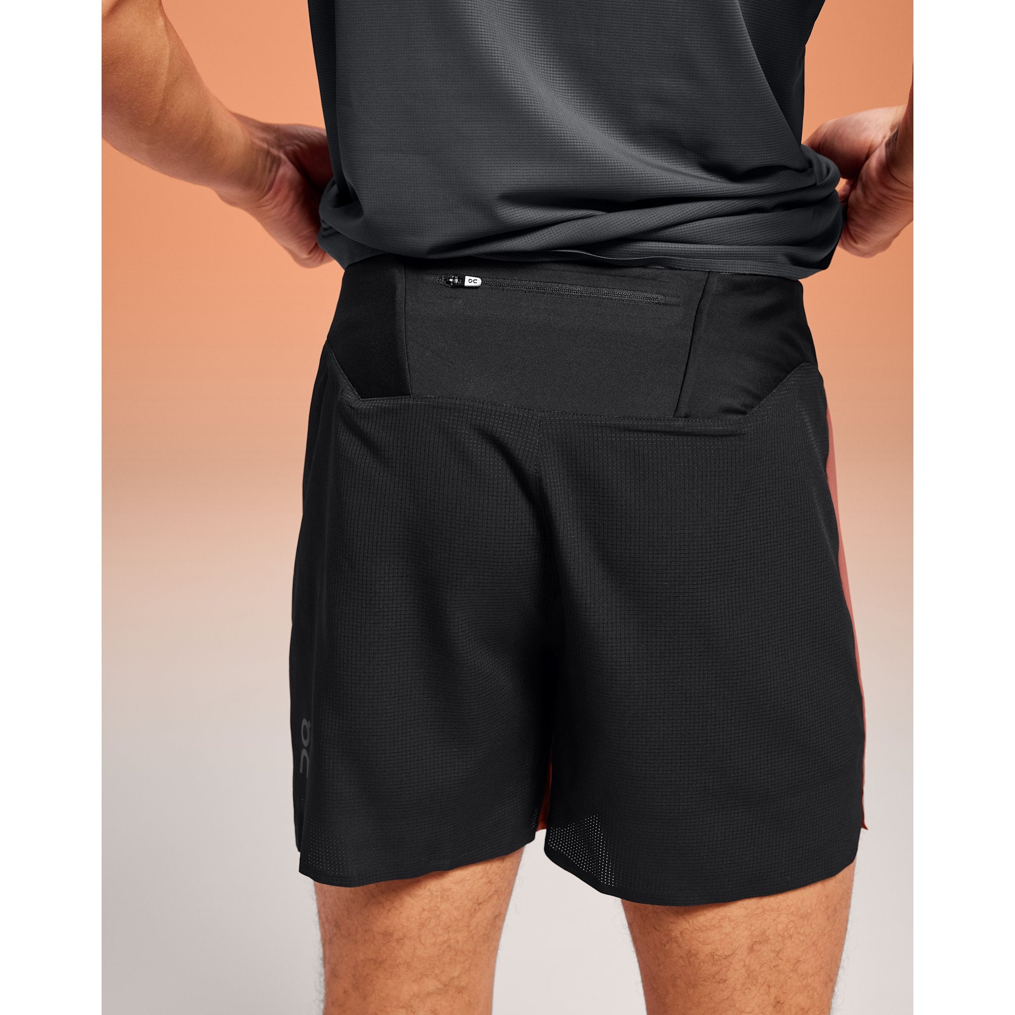 On 5" Lightweight Shorts Auburn | Black