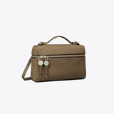 Tory Burch Slim Romy Top Handle Bag Wild Mushroom