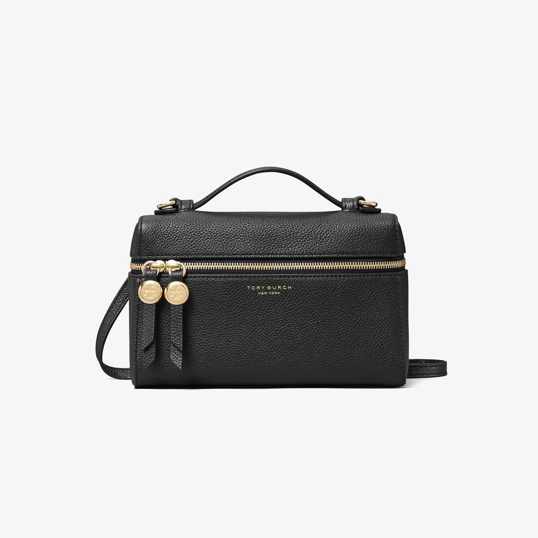 Tory Burch Slim Romy Top Handle Bag Black