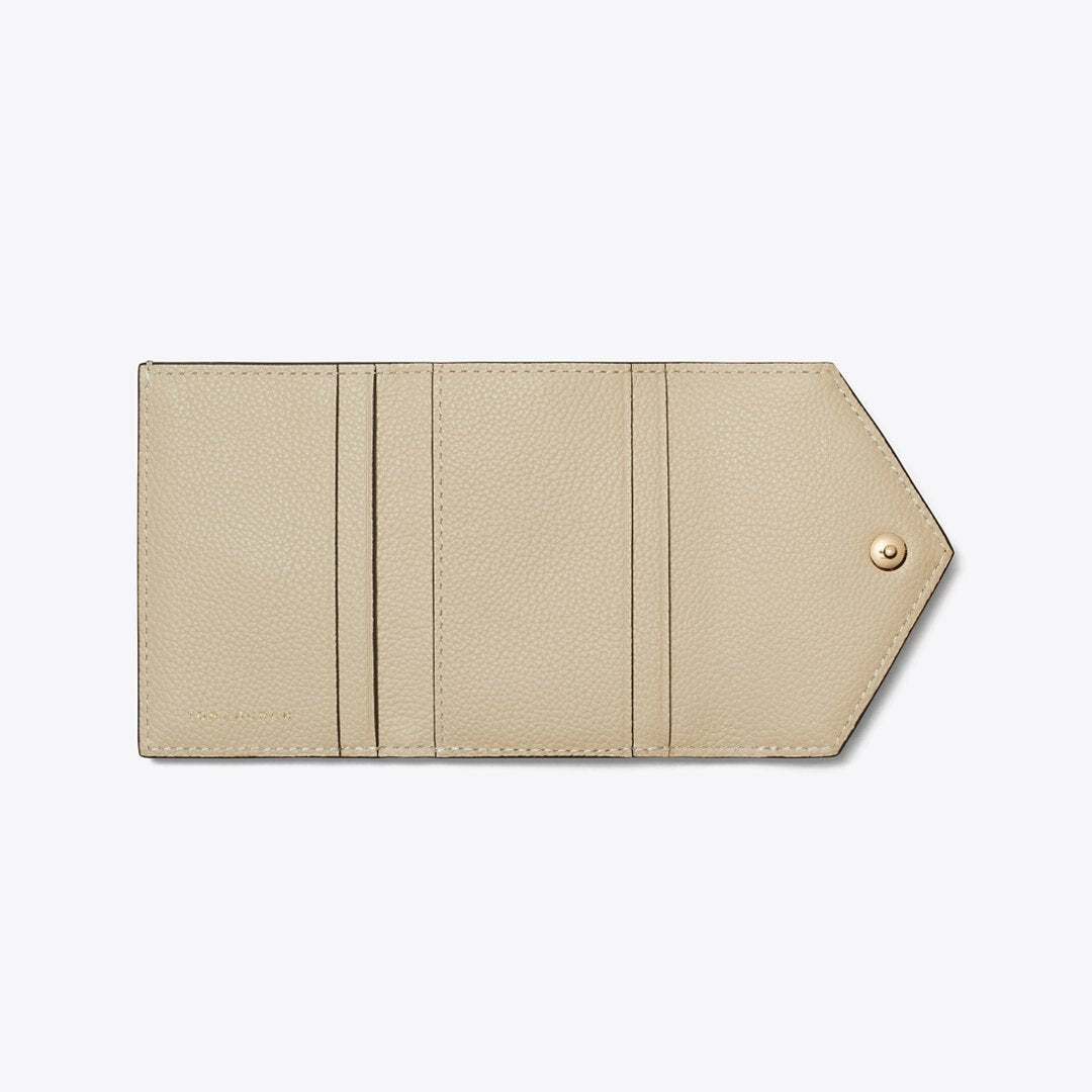 Tory Burch Small Colorblock Envelope Wallet Blanc Multi