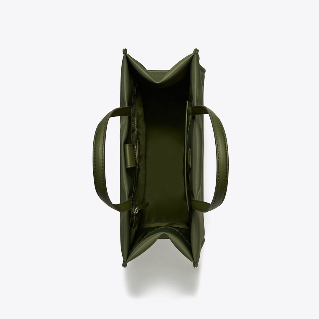 Tory Burch Small Ella Tote Olive Green
