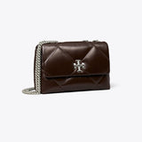 Tory Burch Small Kira Diamond Quilt Shoulder Bag Cocoa