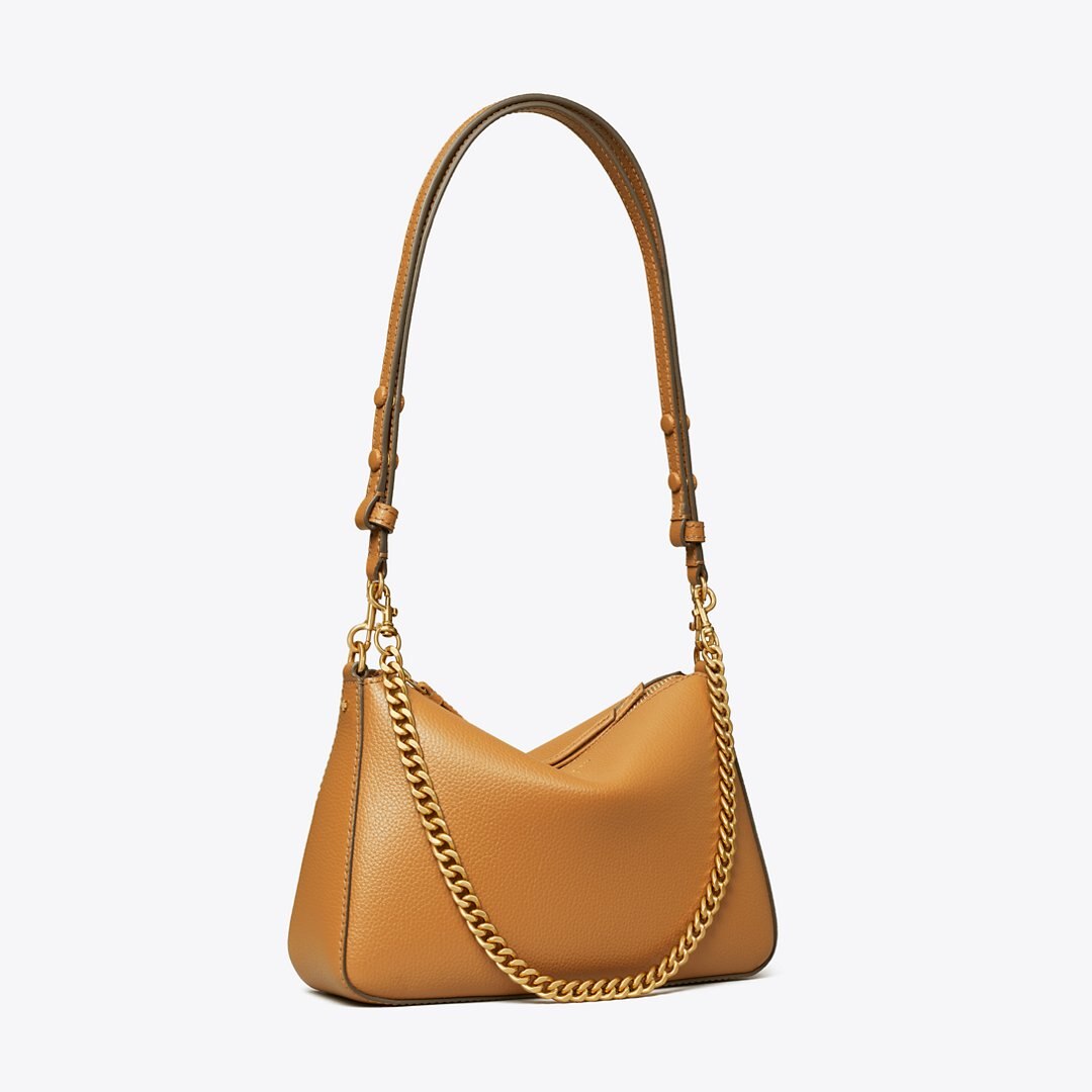 Tory Burch Small Perry Shoulder Bag Autumn Brown