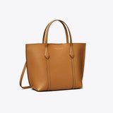 Tory Burch Small Perry Zip Tote Autumn Brown