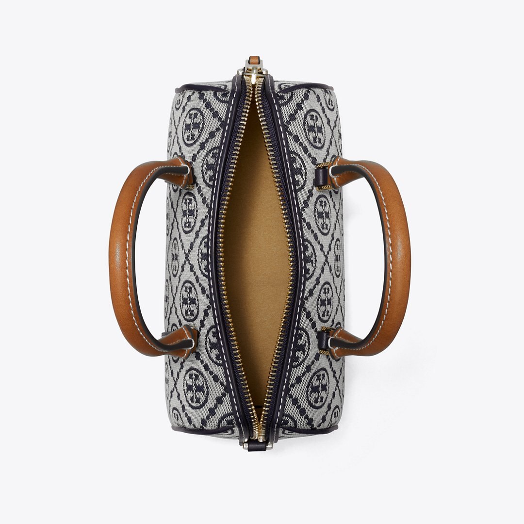 Tory Burch T Monogram Petite Barrel Bag Tory Navy