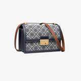 Tory Burch T Monogram Shoulder Bag Tory Navy