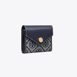 Tory Burch T Monogram Small Envelope Wallet Tory Navy