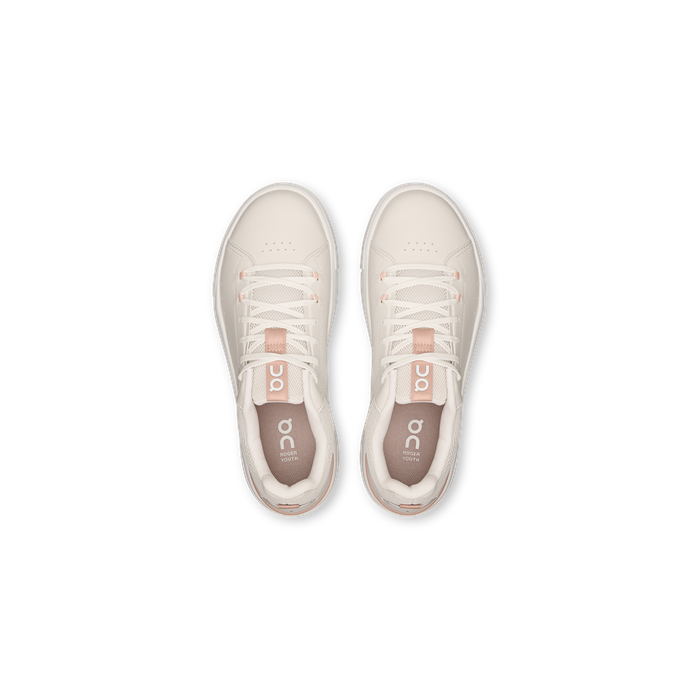 ON Running THE ROGER Youth Ivory | Rosehip - Ivory | Rosehip