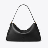 Tory Burch Thea Zip Top Shoulder Bag Black