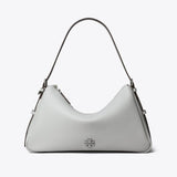 Tory Burch Thea Zip Top Shoulder Bag Misty Cloud