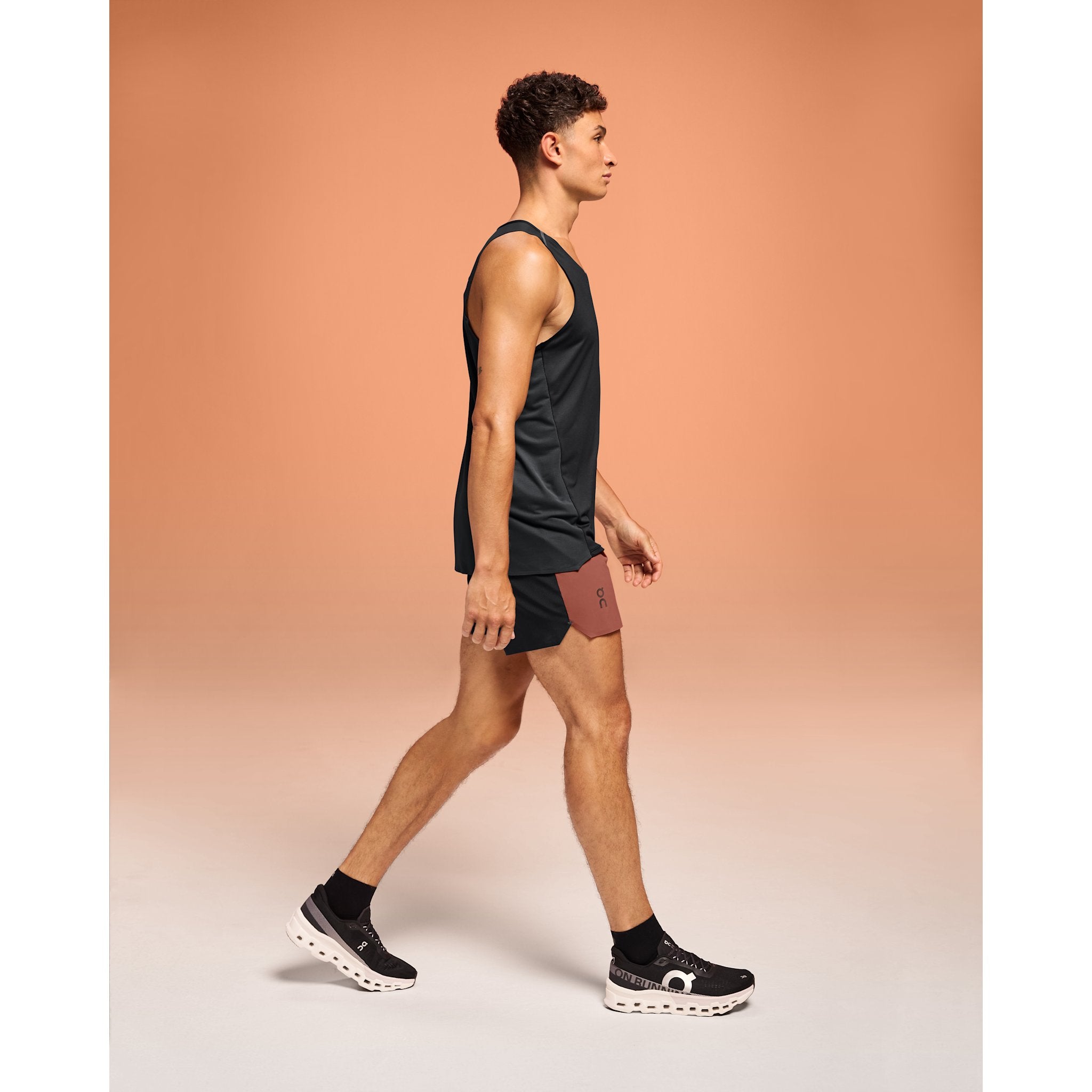 On 5" Lightweight Shorts Auburn | Black