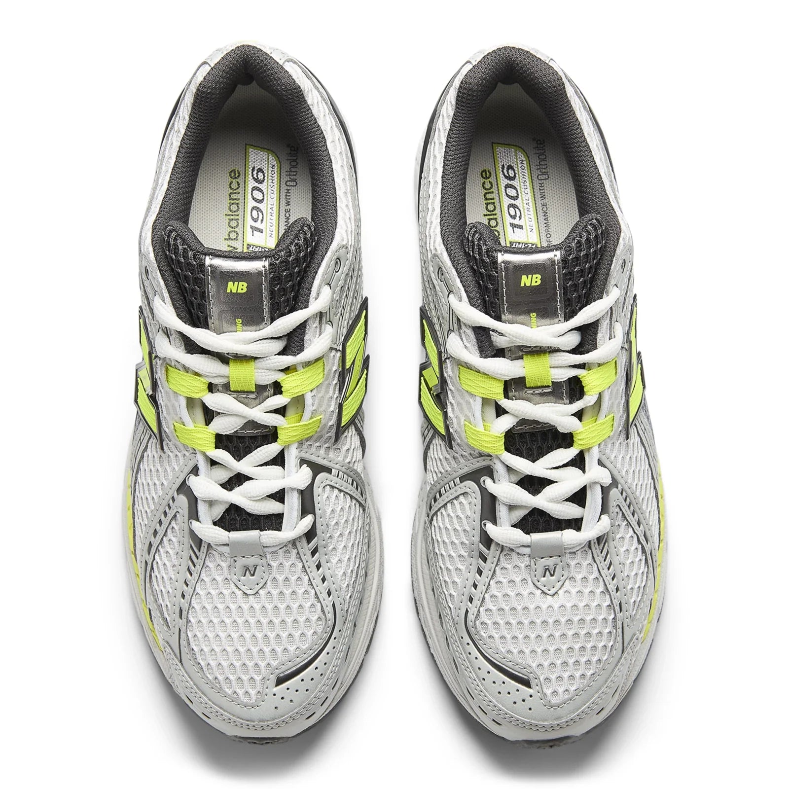 New Balance U1906 Black Metallic Grey Neon