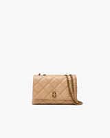 Marc Jacobs The Quilted Slim Dual Convertible Shoulder Bag Camel
