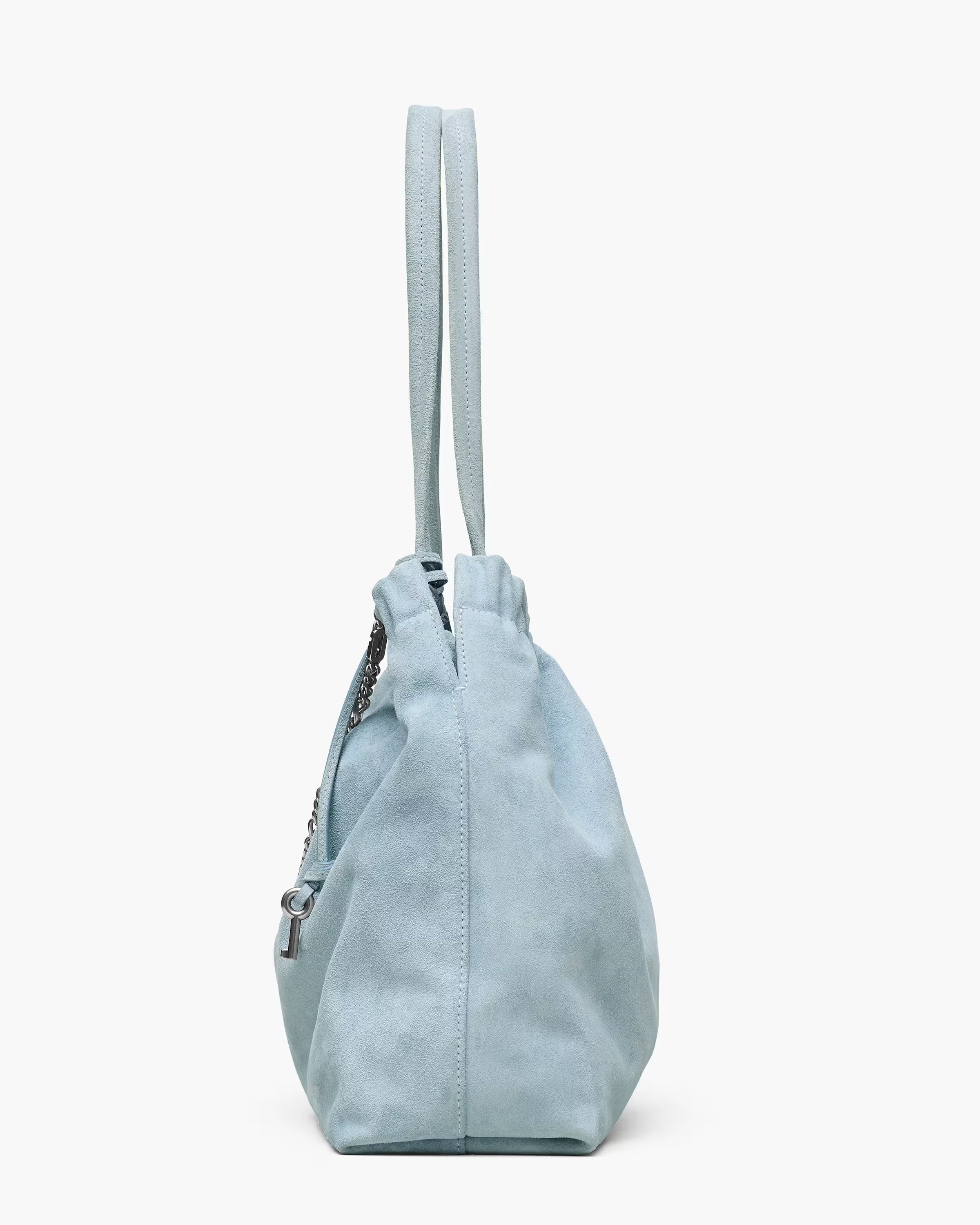 Marc Jacobs The Suede Cristina Tote Blue Mist