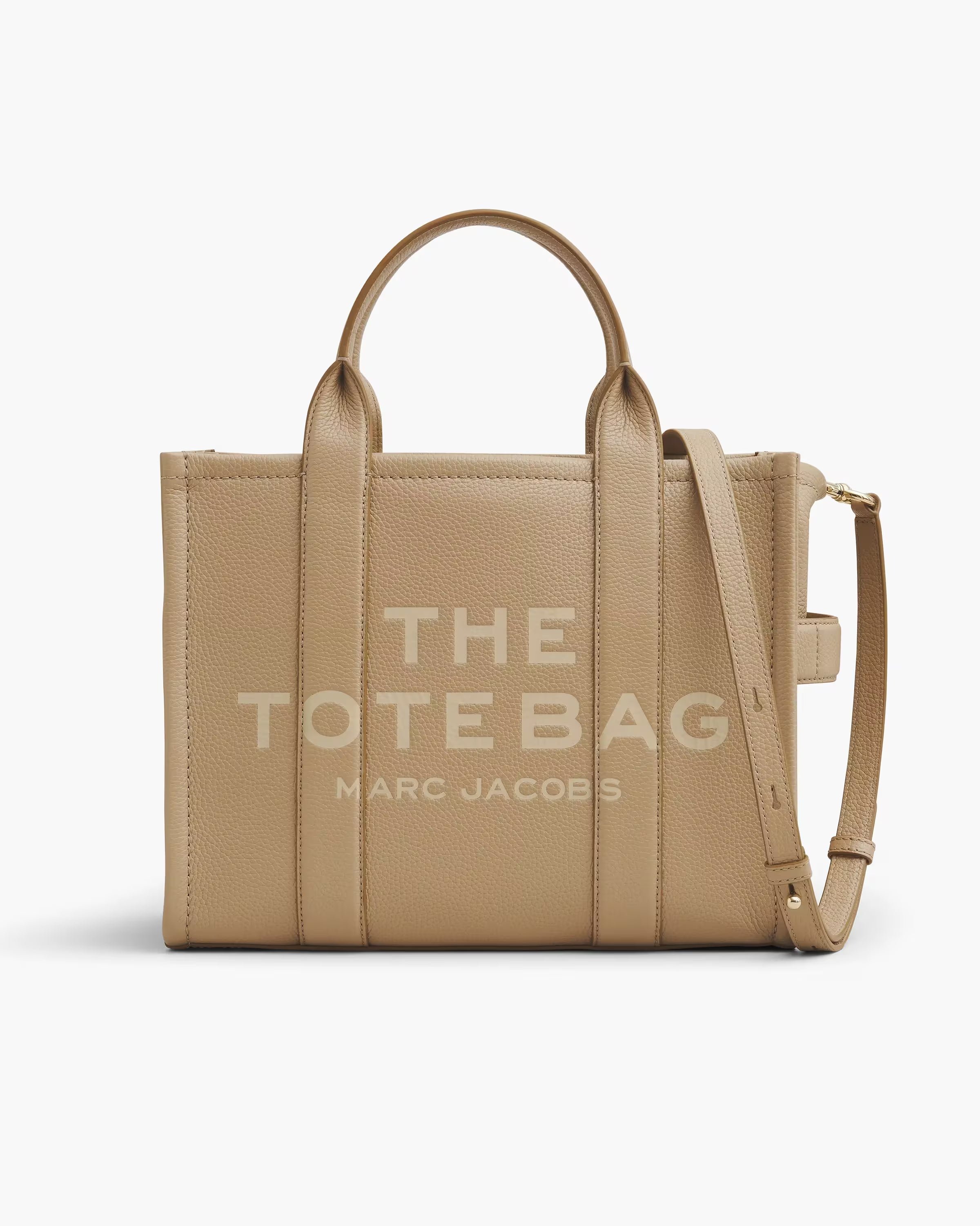 Marc Jacobs The Leather Small Tote Bag Camel