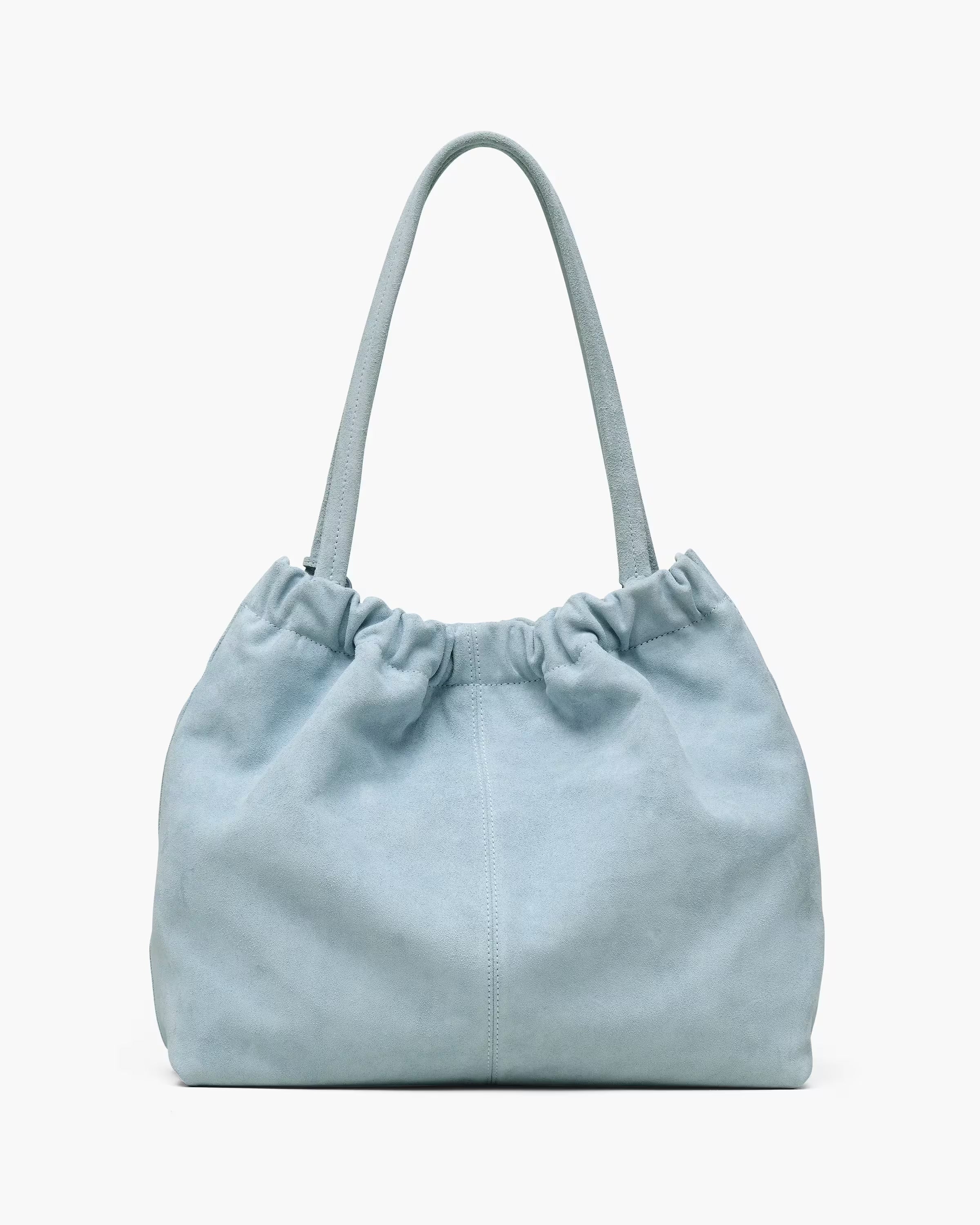 Marc Jacobs The Suede Cristina Tote Blue Mist