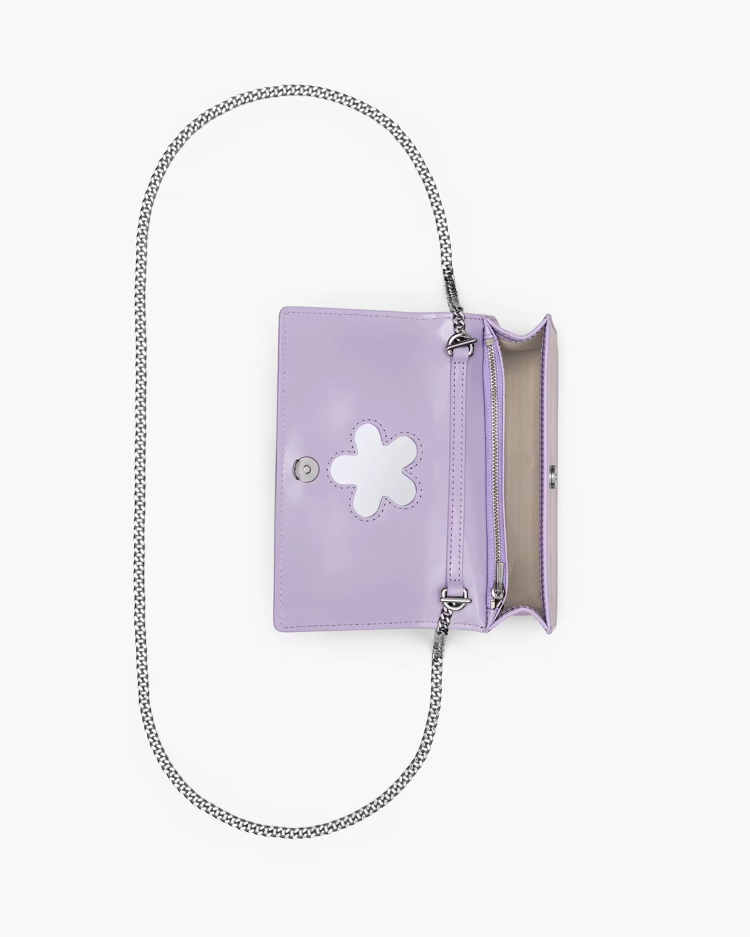 Marc Jacobs The Glam Mirror Mini Bag Orchid