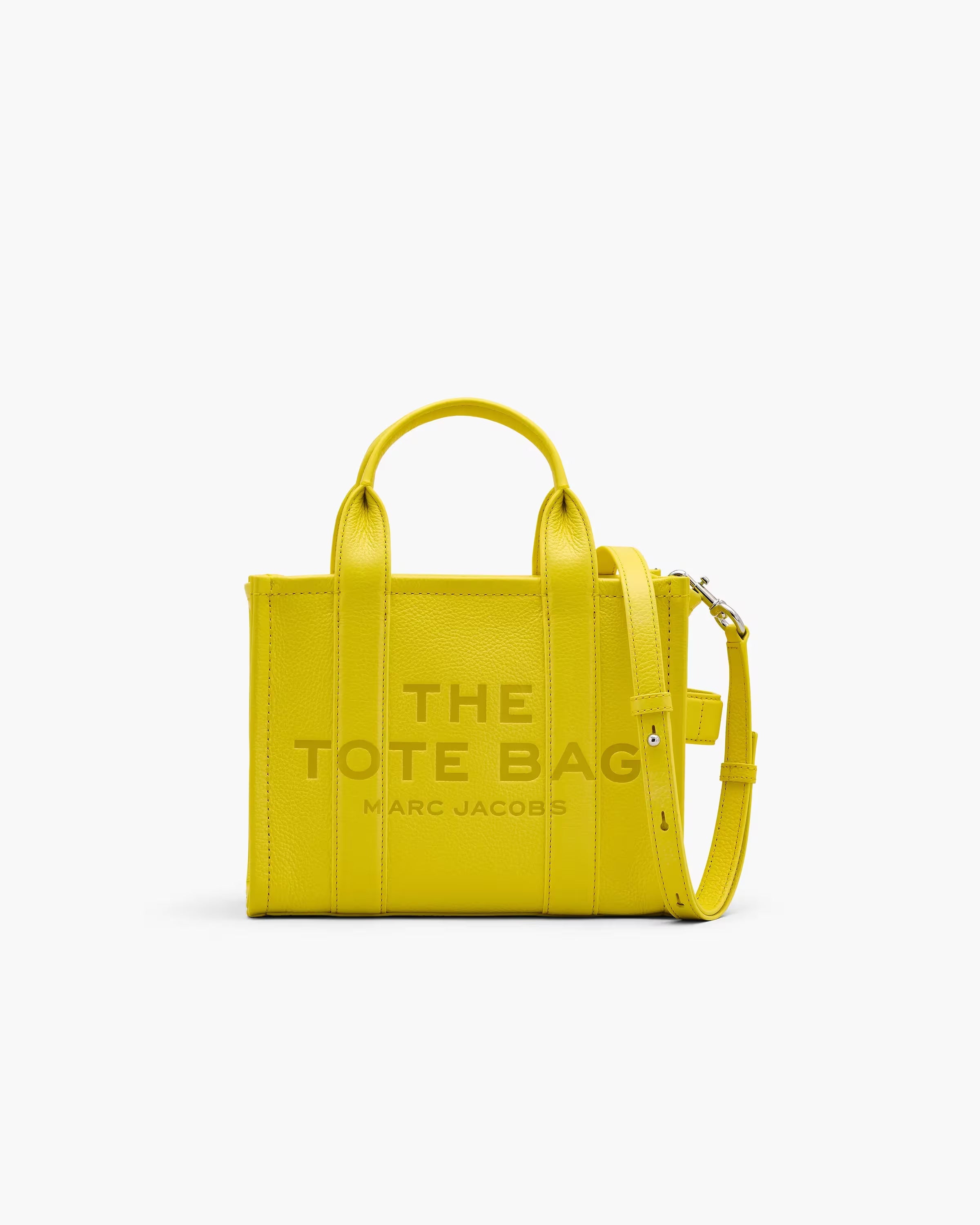 Marc Jacobs The Leather Small Tote Bag Daisy Yellow