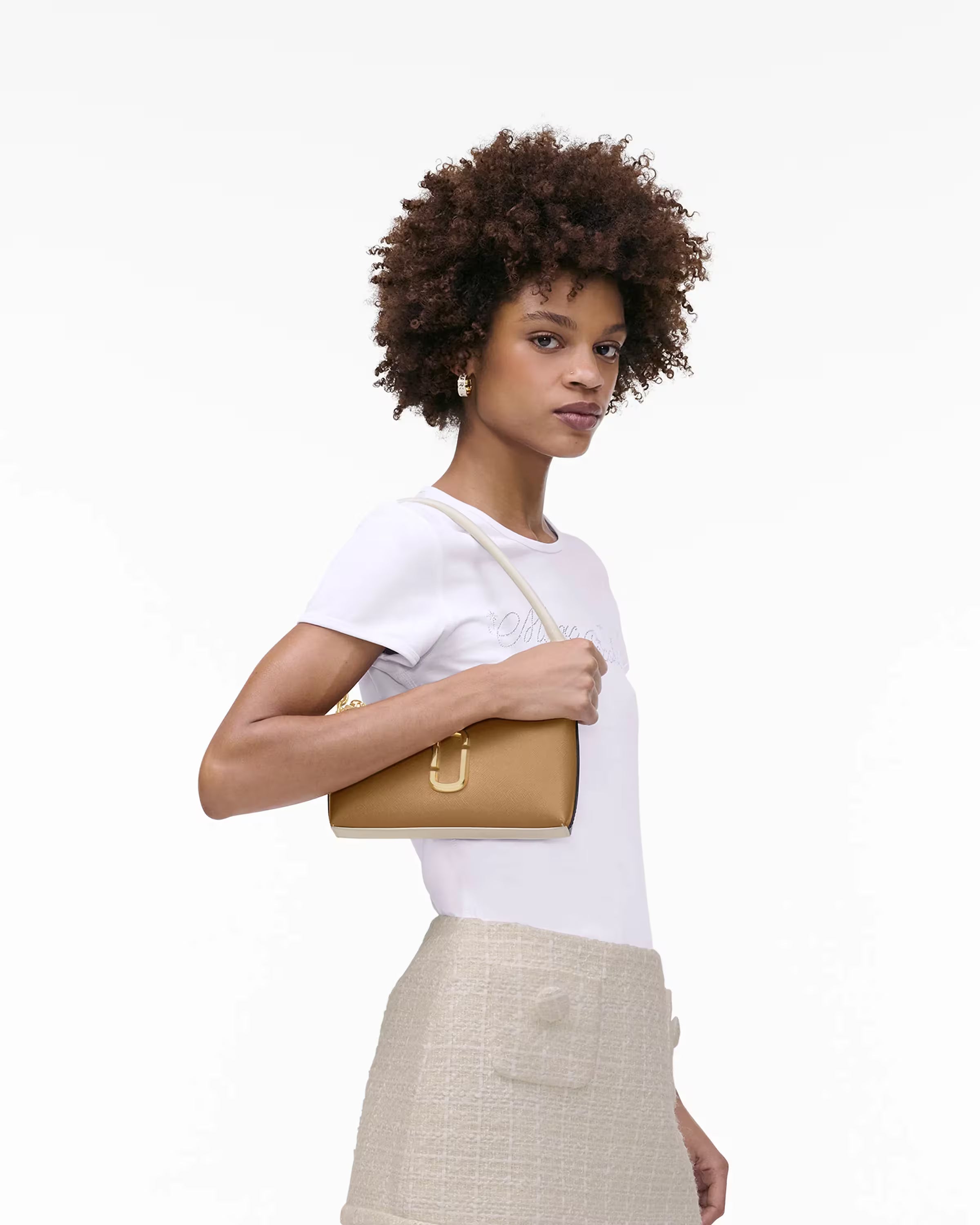 Marc Jacobs The Snapshot Convertible Shoulder Bag Camel Multi