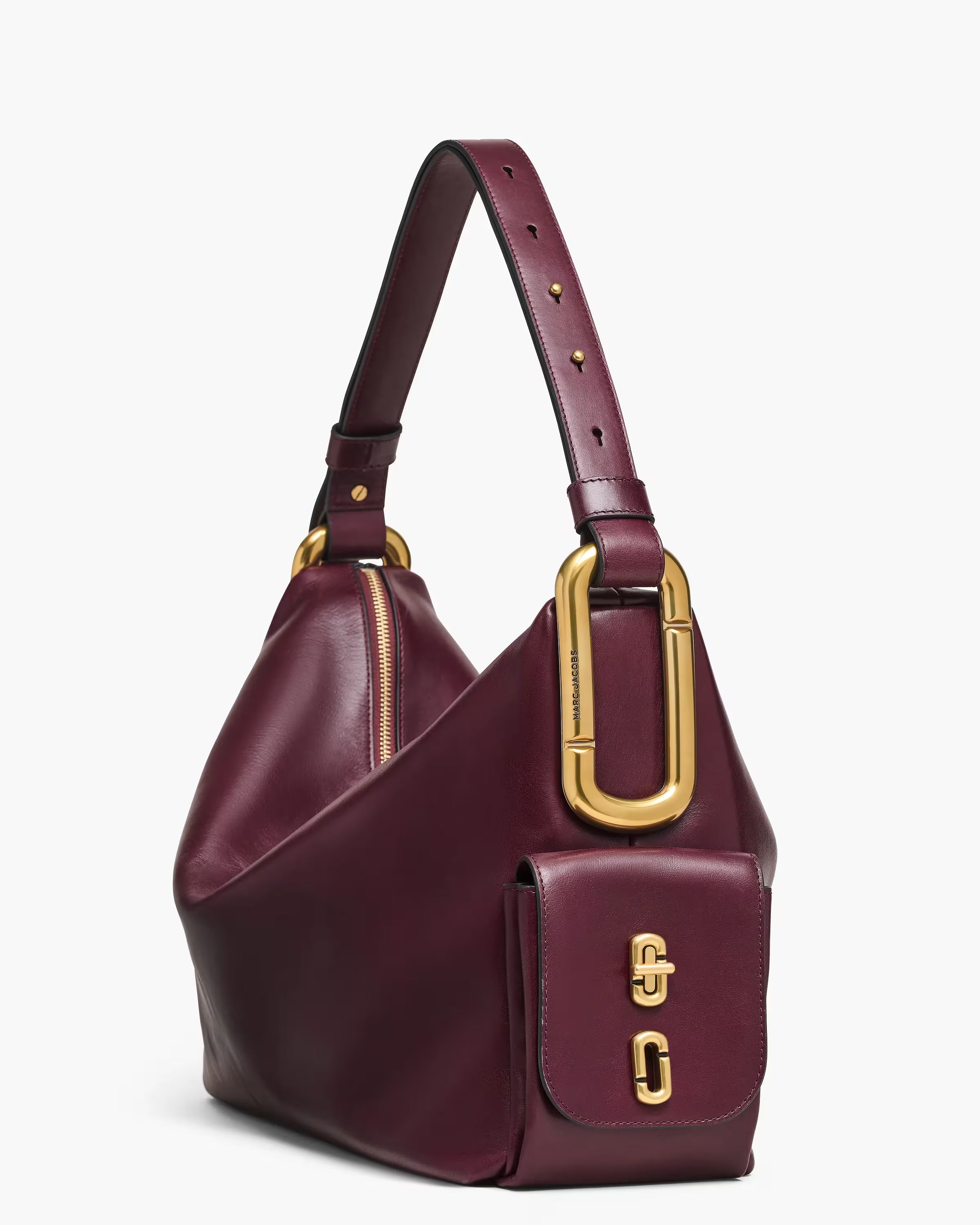 Marc Jacobs Scene Large Shoulder Bag Dark Port