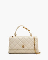 Marc Jacobs The Quilted Dual Convertible Shoulder Bag Cloud White