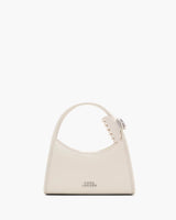 Marc Jacobs The Glam Claw Clip Crossbody Bag Cotton White