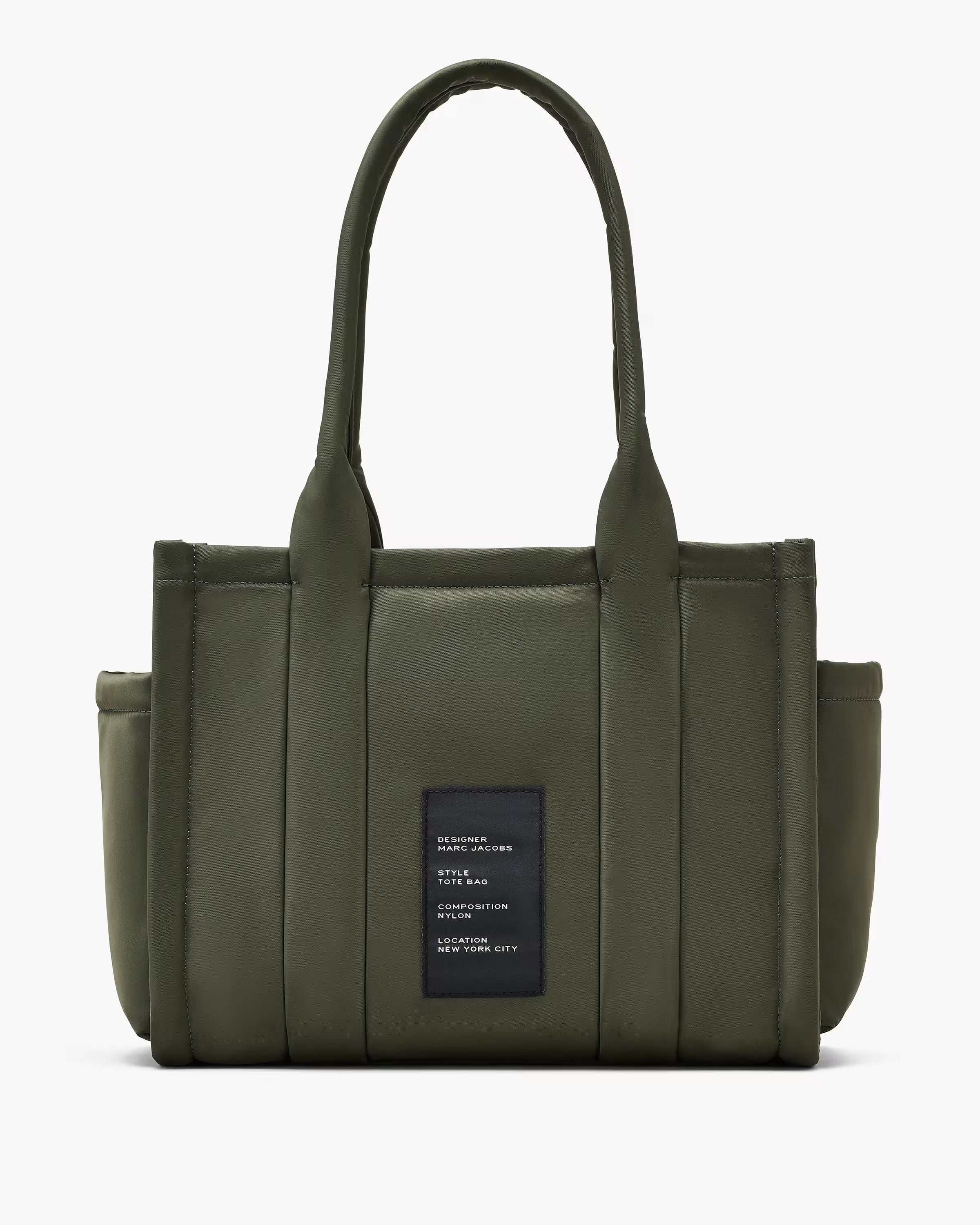 Marc Jacobs The Puffy Nylon Medium Tote Bag Army Green