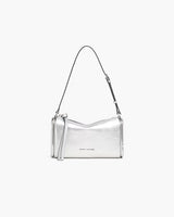Marc Jacobs Scene Small Shoulder Bag In Metallic Silver