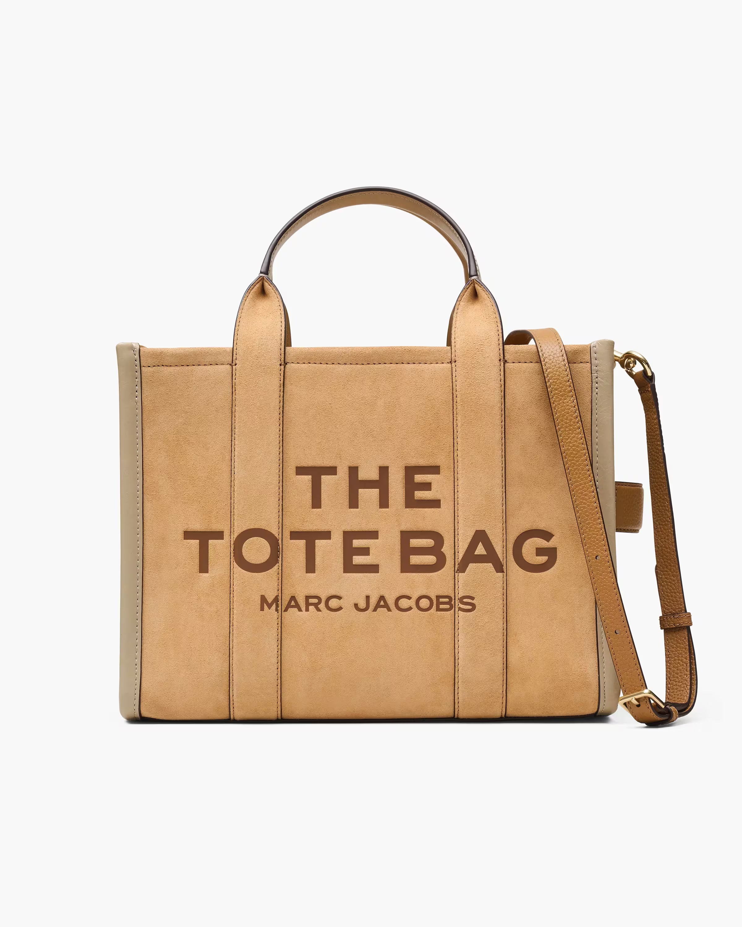 Marc Jacobs The Suede Medium Tote Bag Sahara