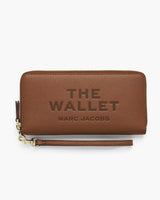 Marc Jacobs The Leather Continental Wallet Argan Oil