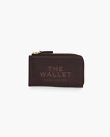 Marc Jacobs The Leather Top Zip Multi Wallet Ganache