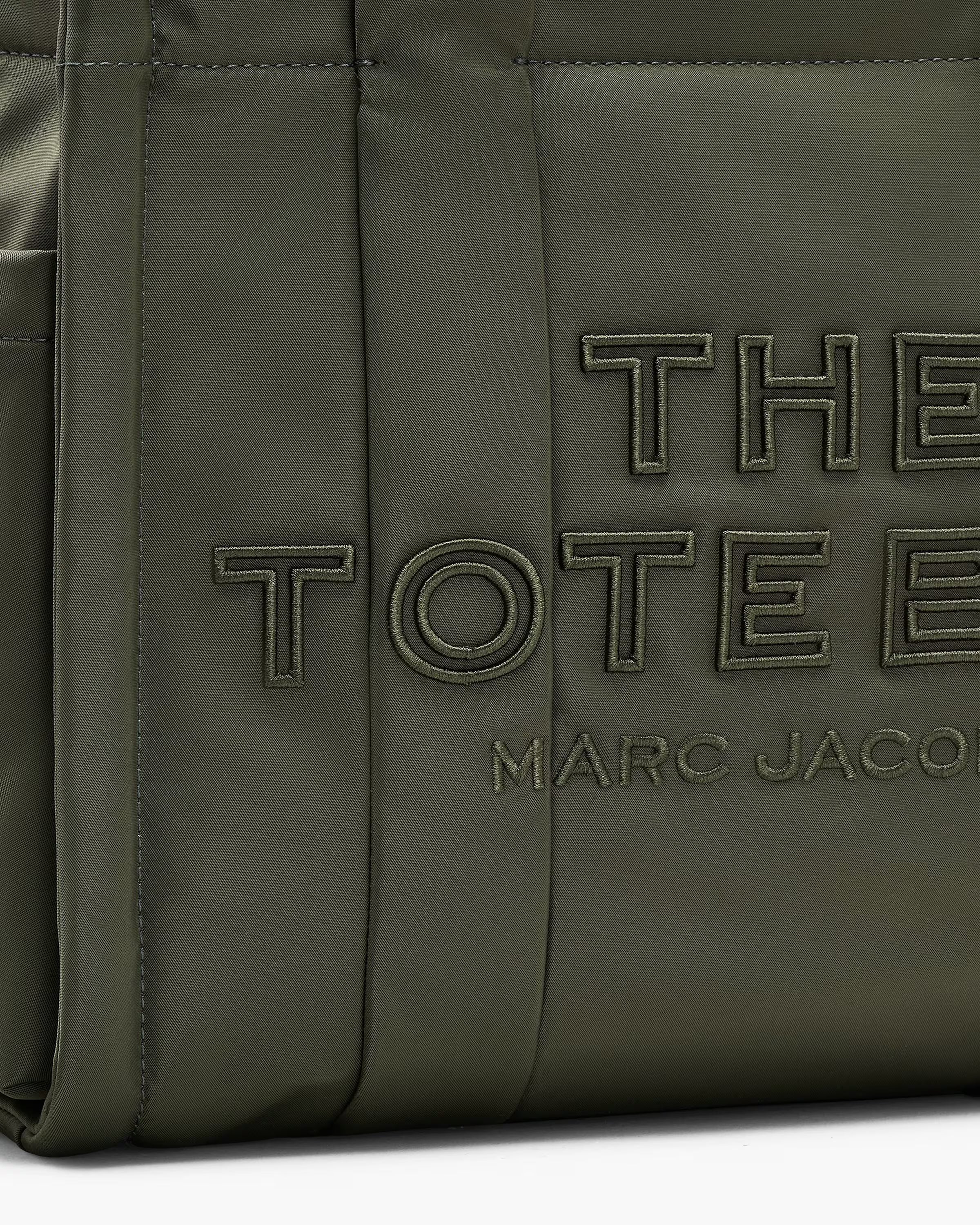 Marc Jacobs The Puffy Nylon Medium Tote Bag Army Green