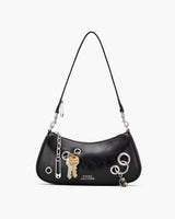 Marc Jacobs The Grommet Charm Shoulder Bag Black