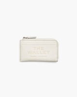 Marc Jacobs The Leather Top Zip Multi Wallet Cotton