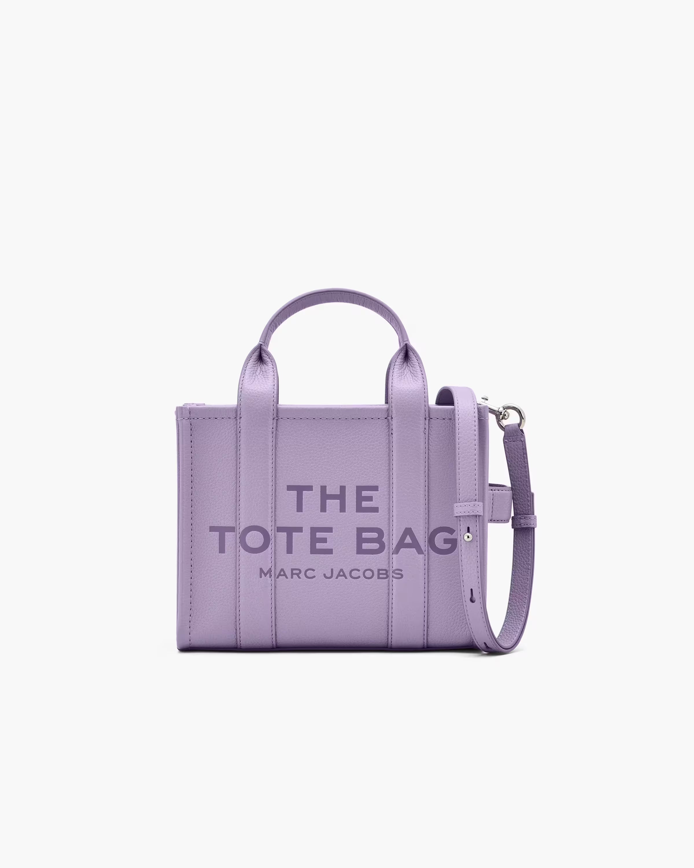 Marc Jacobs The Leather Small Tote Bag Lilac
