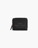 Marc Jacobs The Leather Mini Compact Wallet Black
