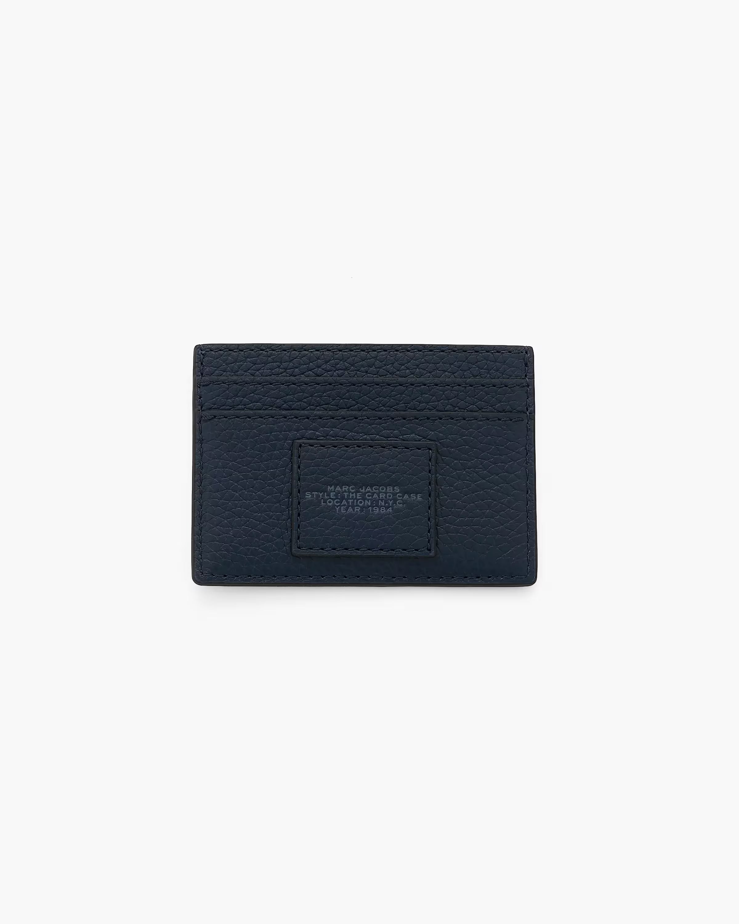 Marc Jacobs The Leather Card Case Blue Sea