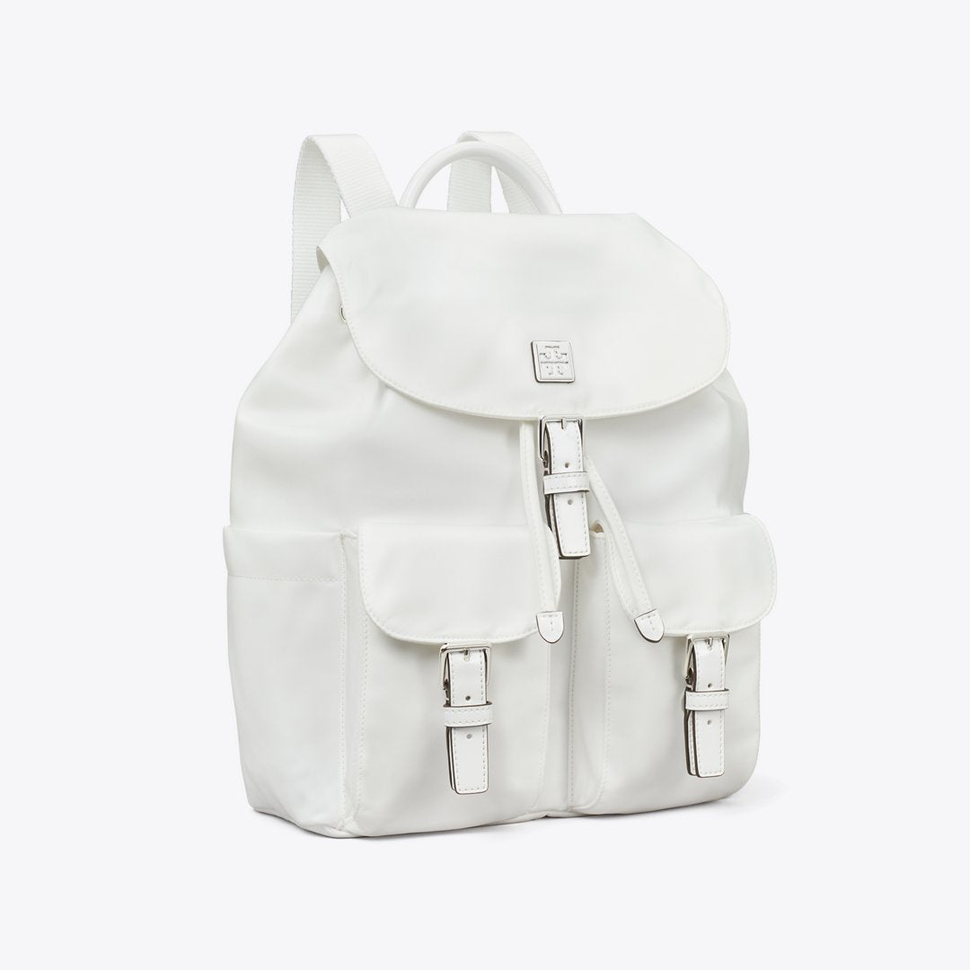 Tory Burch Virginia Backpack White