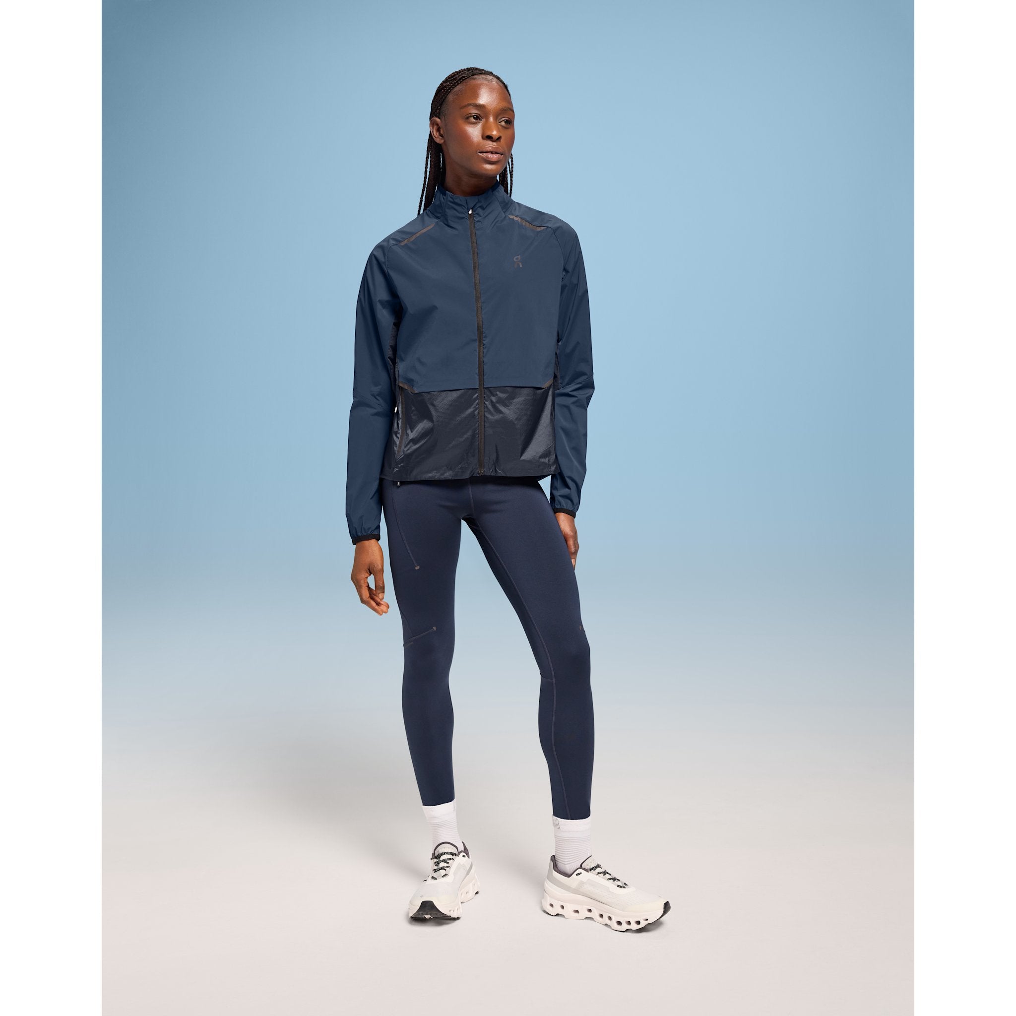 On Weather Jacket Denim | Navy