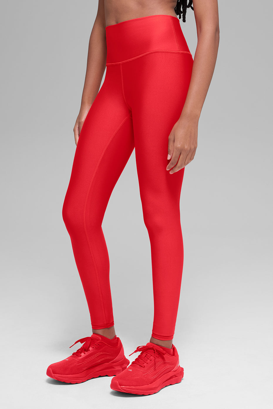 Alo Yoga Airlift Winter Warm High-Waist Legging - Bright Red