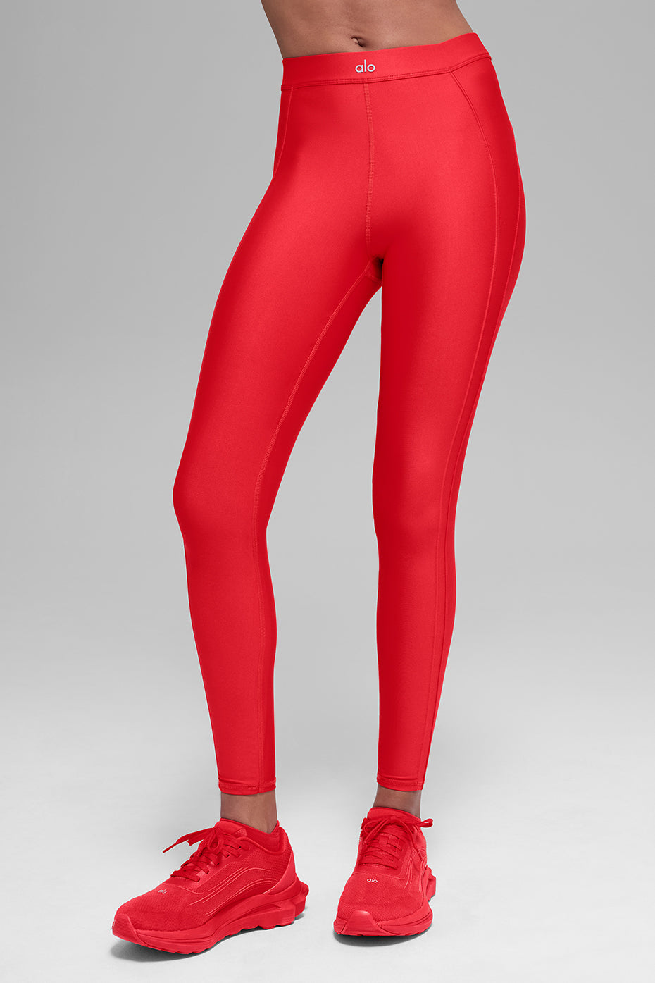 Alo Yoga Airlift High-Waist Ignite 7/8 Legging - Bright Red