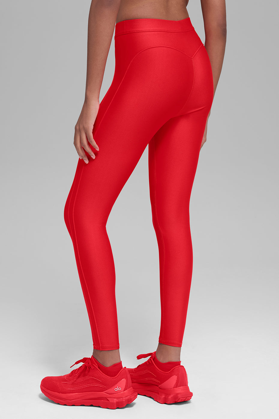 Alo Yoga Airlift High-Waist Ignite 7/8 Legging - Bright Red