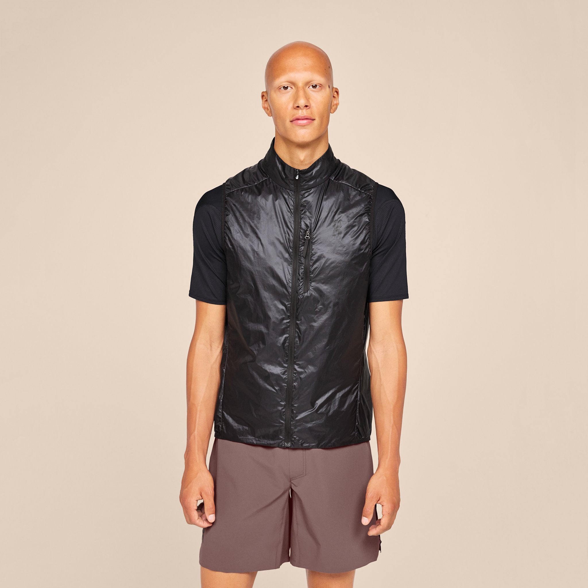 On Weather Vest Black