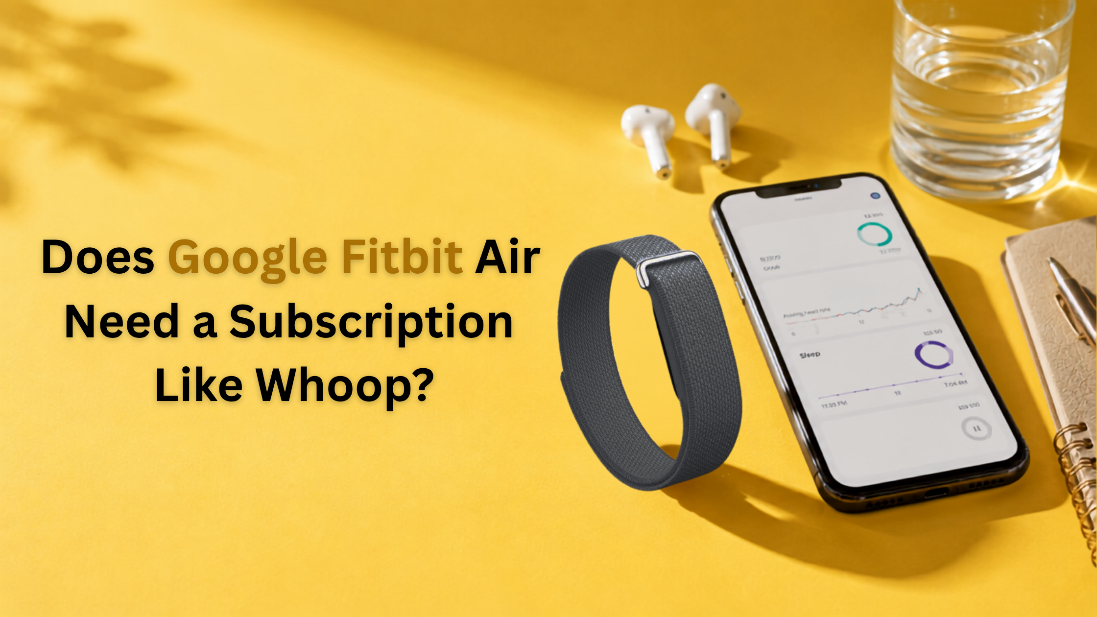 Does Google Fitbit Air Need a Subscription Like Whoop?