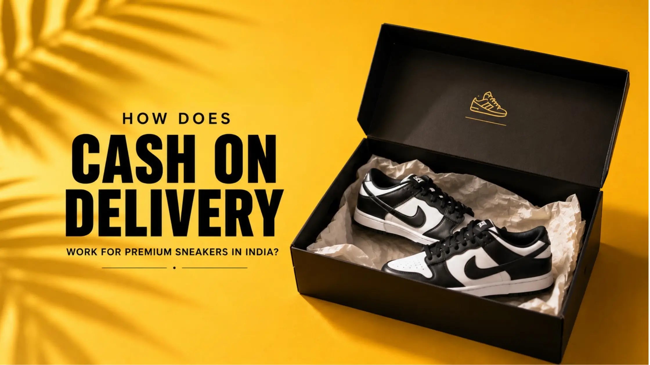 How Does Cash on Delivery Work for Premium Sneakers in India?