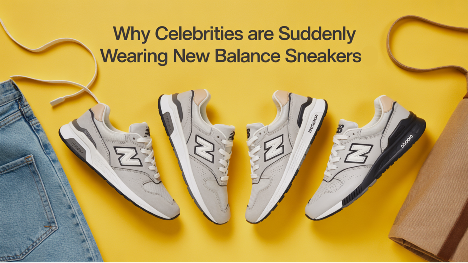 Why Celebrities Are Suddenly Wearing New Balance Sneakers
