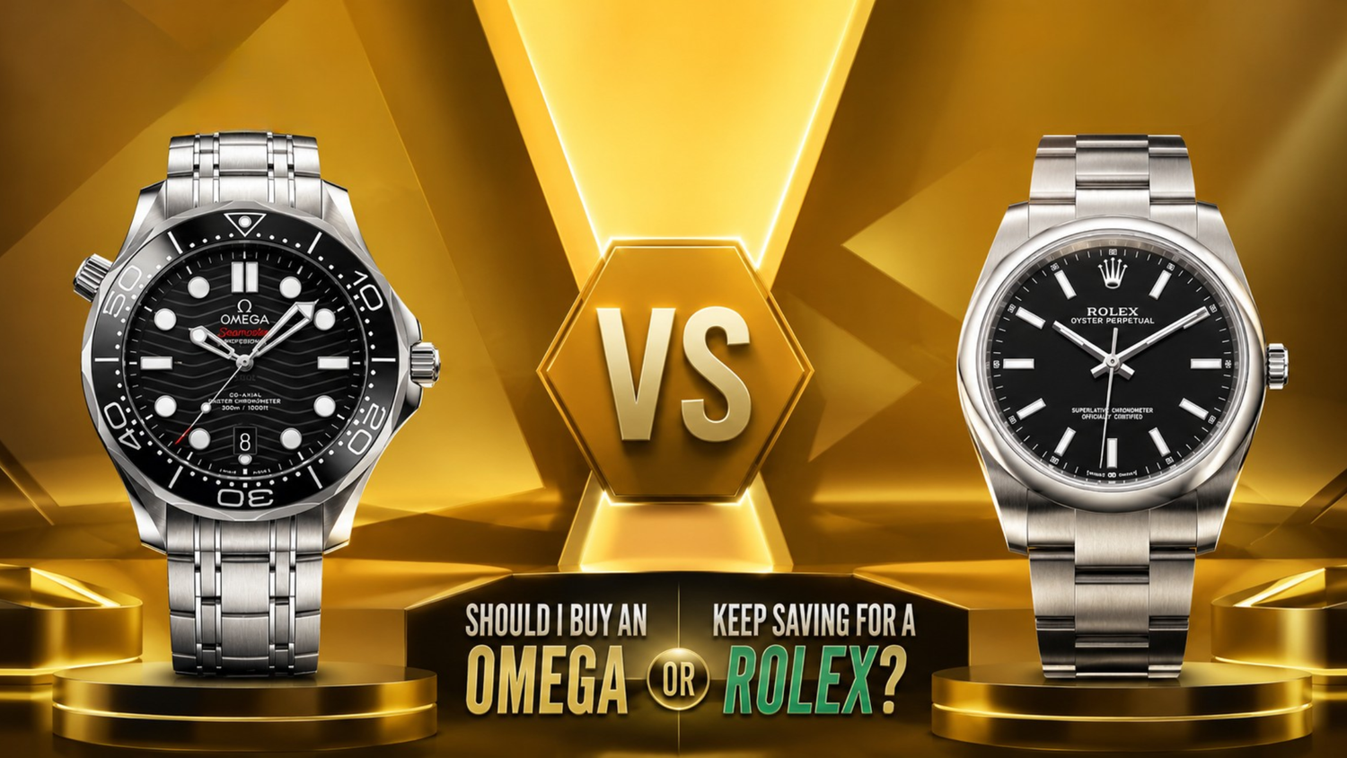 My Budget Is Five Lakhs. Should I Buy an Omega or Keep Saving for a Rolex?