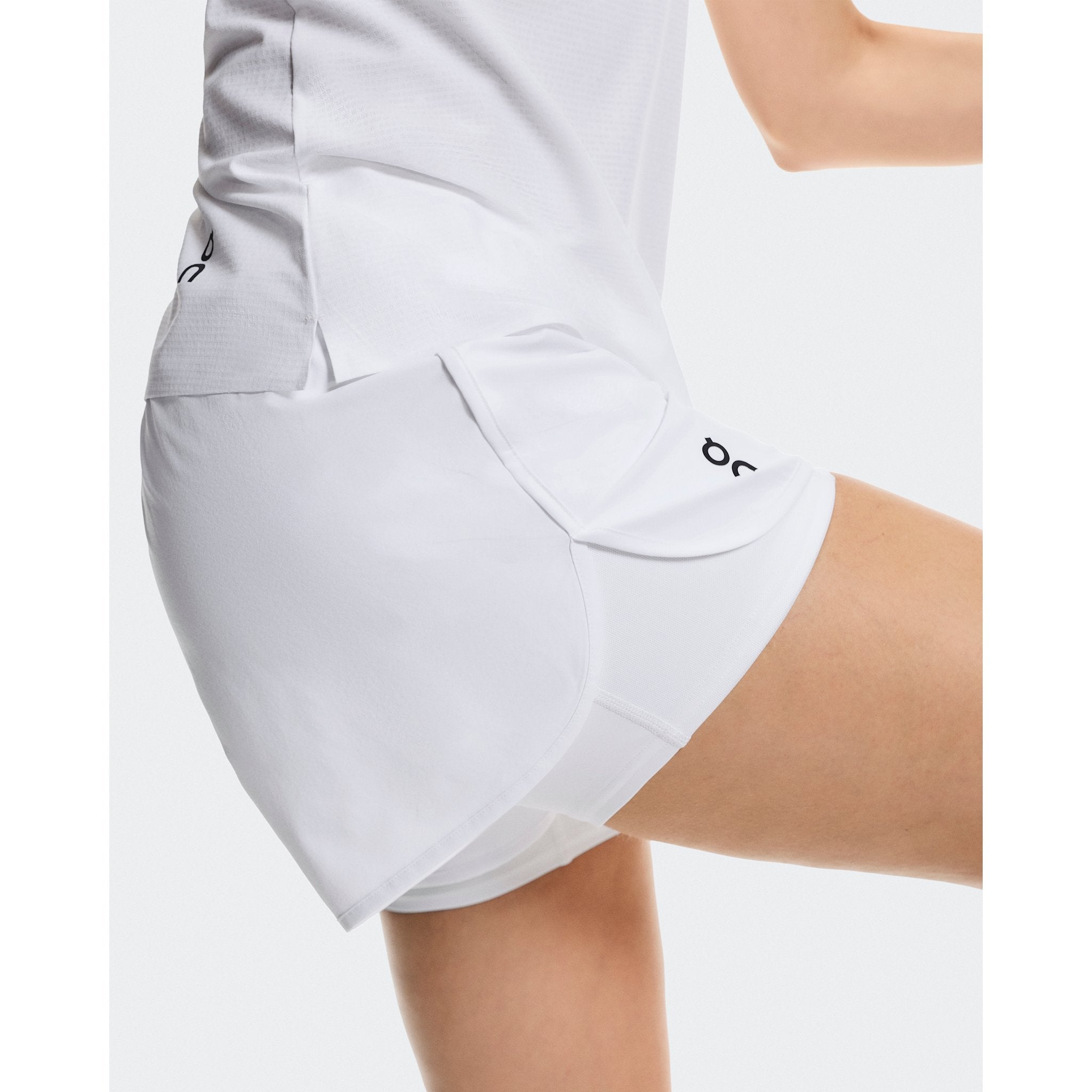 On 3" Court Shorts 2-in-1 White