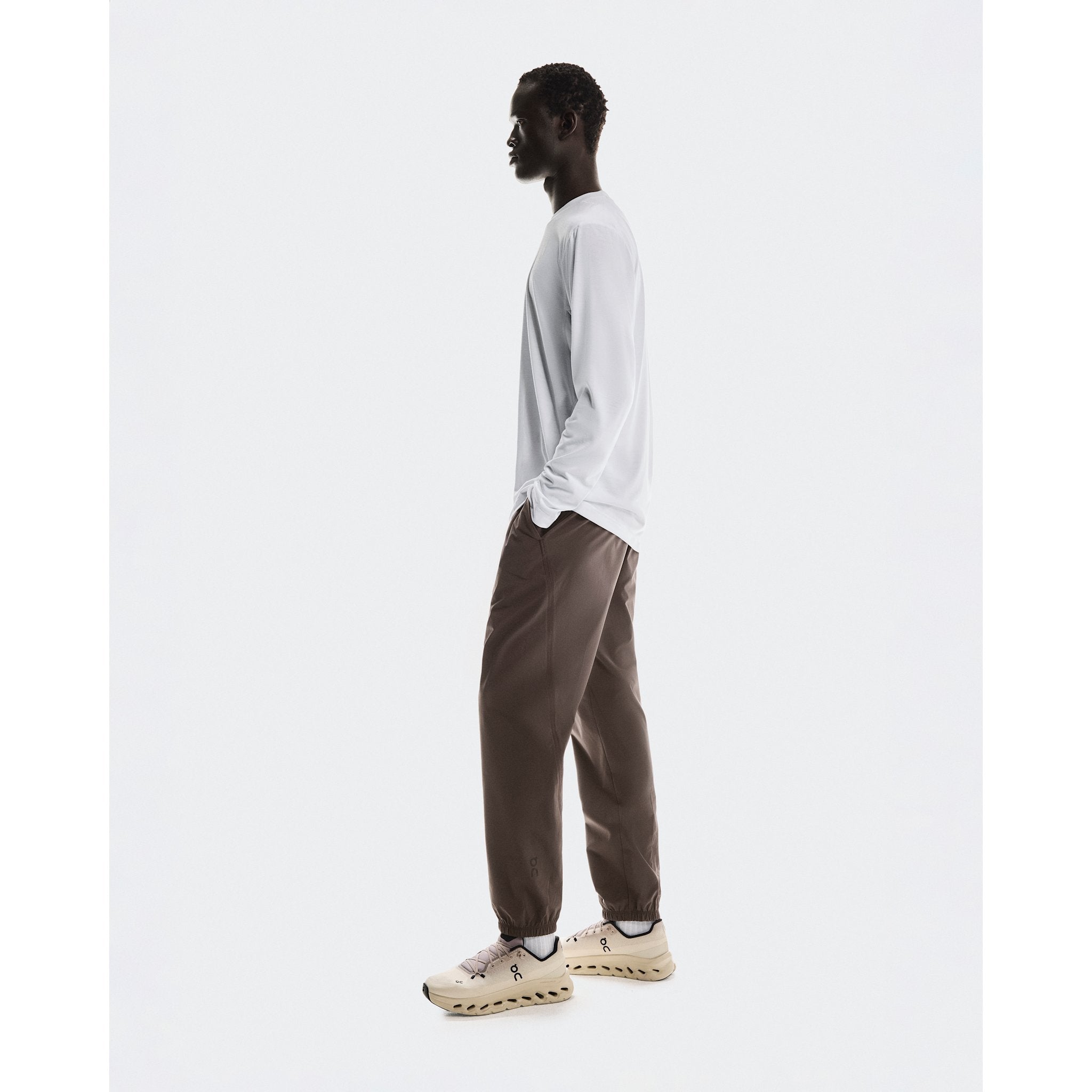 On Focus Pants Pebble